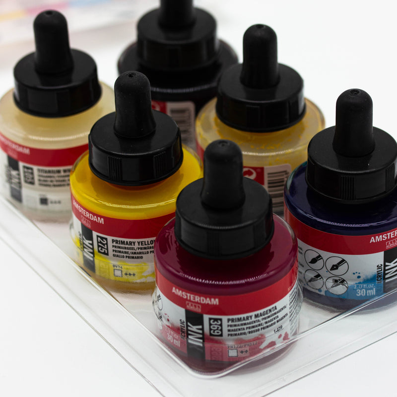 Amsterdam Acrylic Ink - Basic Set - 6 x 30ml