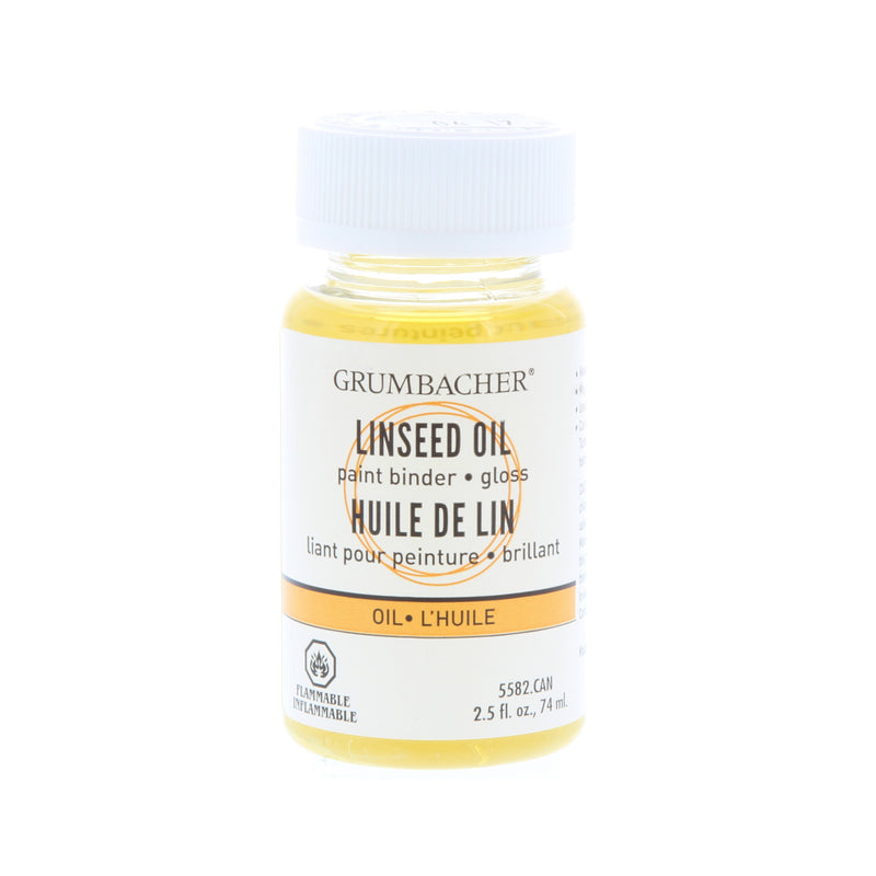 Grumbacher Linseed Oil 2oz
