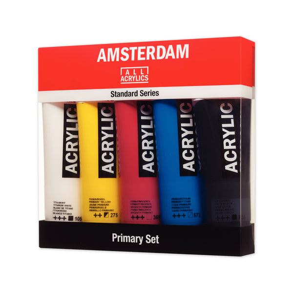 Amsterdam acrylic primary set of 5