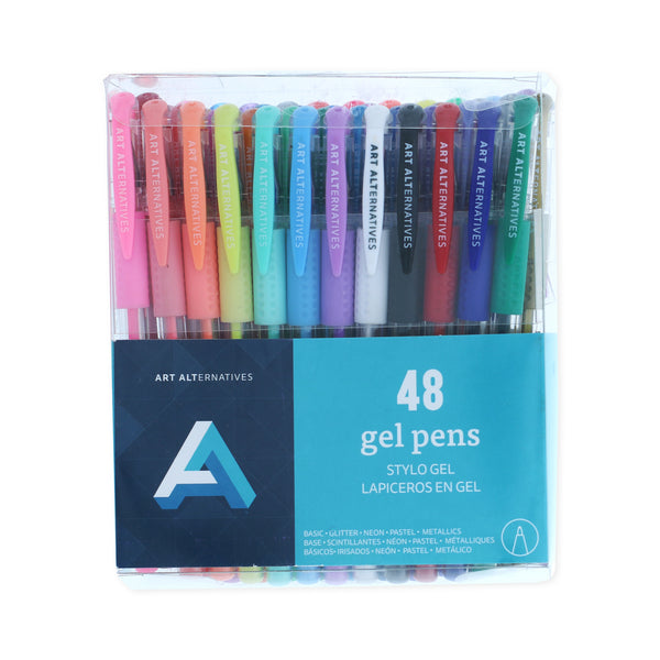 Art Alternatives gel pen set of 48