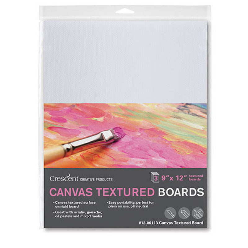 Crescent Canvas Board 3-Packs