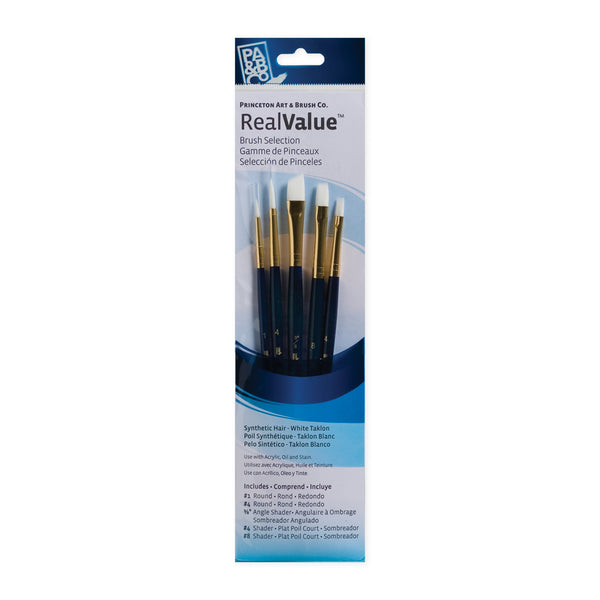 Princeton RealValue 5 Piece Brush Set - Dark Blue #9136