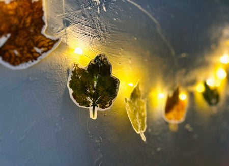 Light Up Leaf Garland