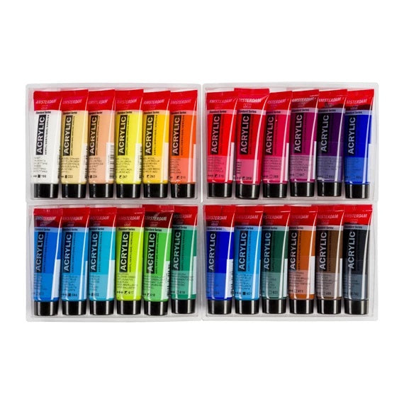 Amsterdam Standard Acrylic General Set - 20ml x 24