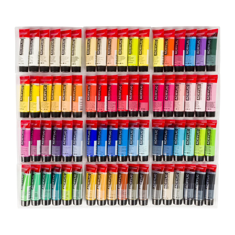 Amsterdam Standard Acrylic General Set - 20ml x 72