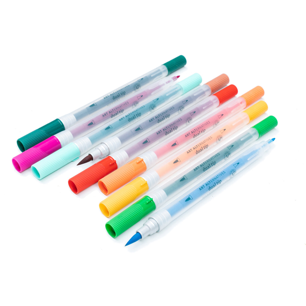 Art Alternatives Dual Tip Markers Set of 12