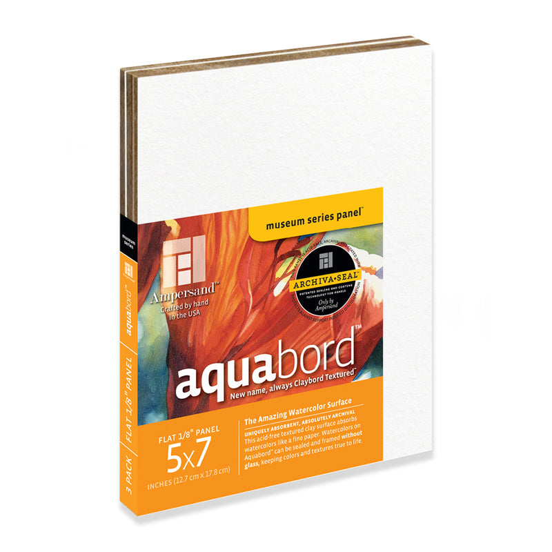 Ampersand Aquabord 5"x 7" 3pk 1/8" Profile