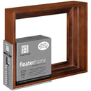 Floater Frames Bold - Walnut 1 1/2"