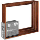 Floater Frames Bold - Walnut 1 1/2"