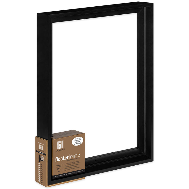 Floater Frames Bold - Black 7/8"