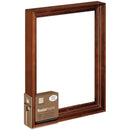 Floater Frames Bold - Walnut 7/8"