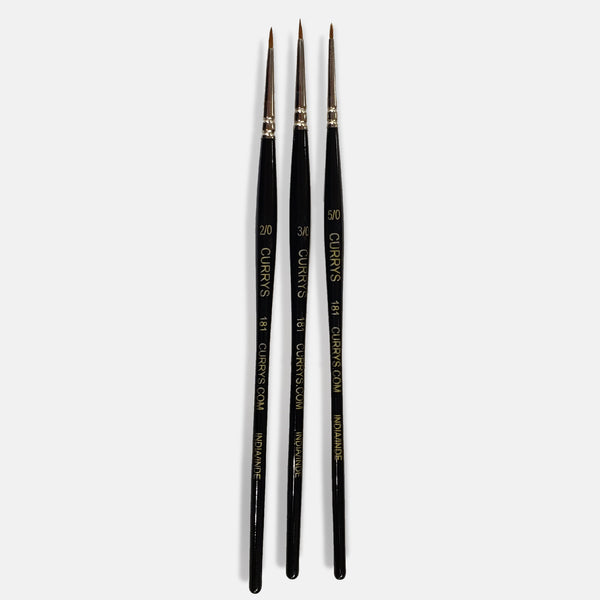 Curry's Series 181 Sable Spotter Brushes