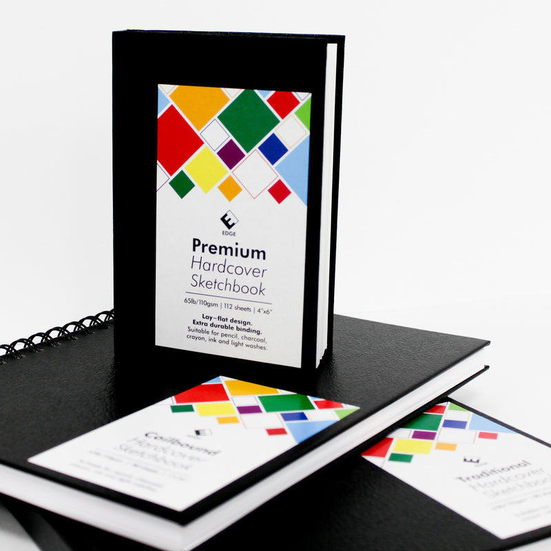 Edge Coilbound Hardcover Sketchbooks