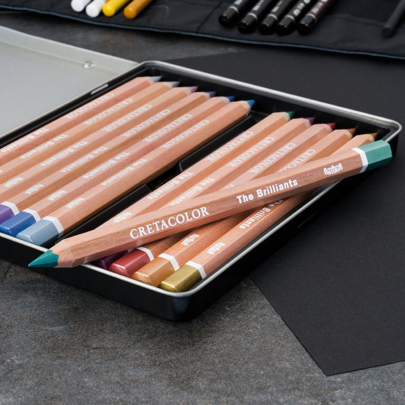 Cretacolor Mega Metallic Pencil Set