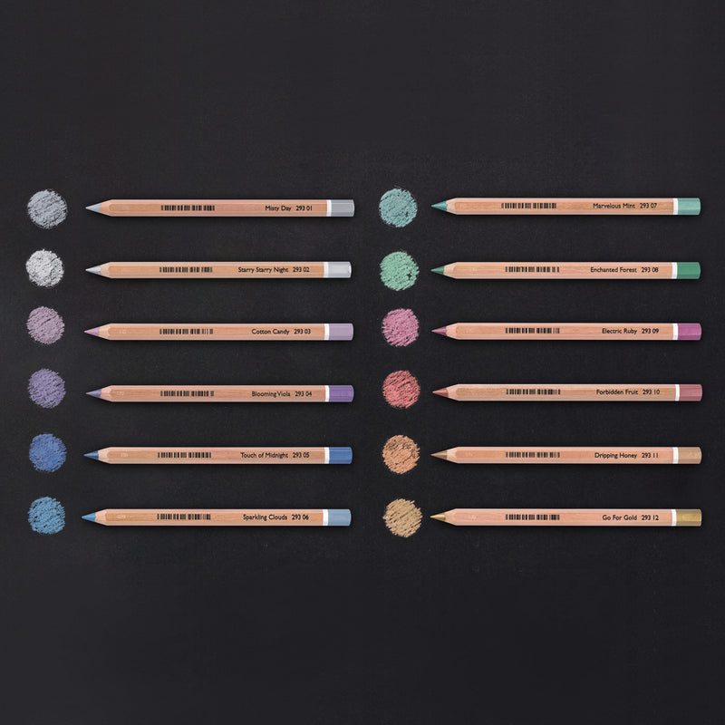 Cretacolor Mega Metallic Pencil Set