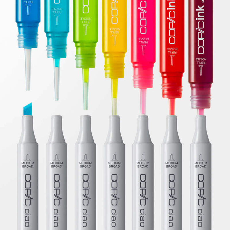 Copic Ink Refills - 12ml (B - G)