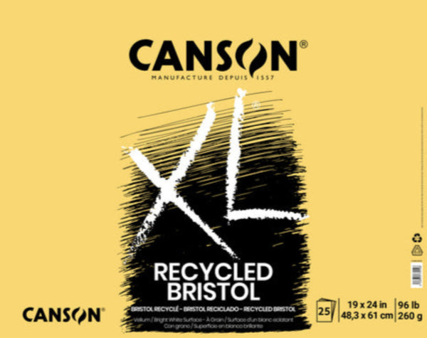 XL Recycled Bristol Pad- 19"X24"