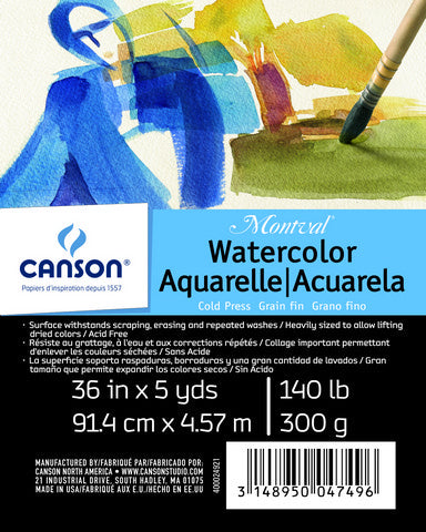 Canson Montval Watercolour Roll