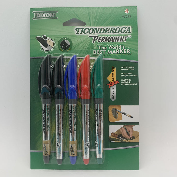 Redisharp Permanent Marker - 5 Set