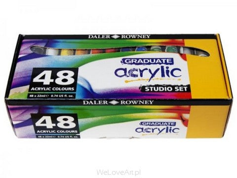 Daler-Rowney Graduate Acrylic Colour 24x22ml set