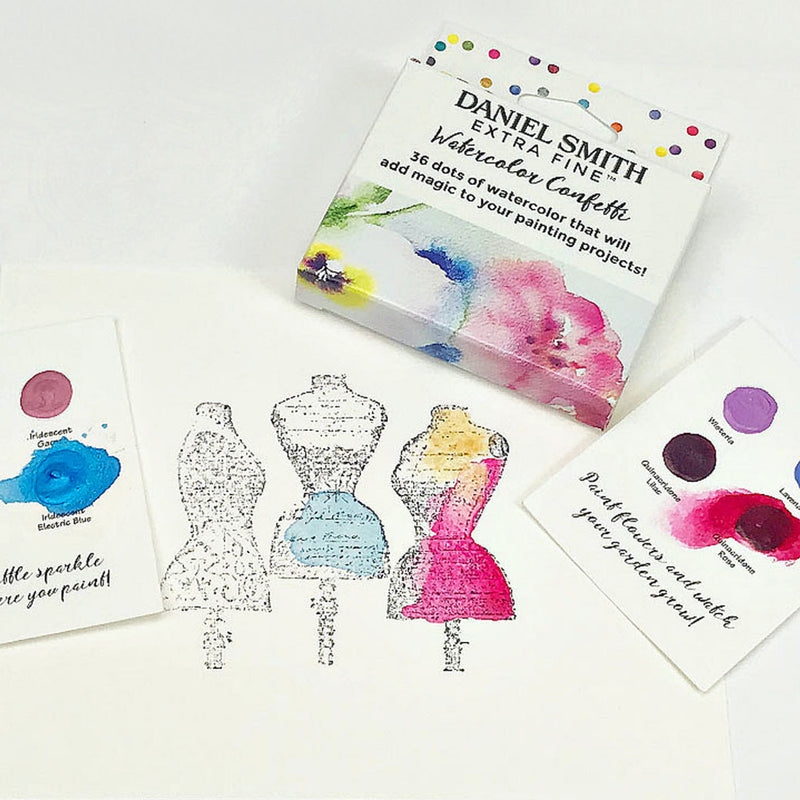 Daniel Smith Extra Fine Watercolour Dot Card - Confetti Pack (36 Colours)