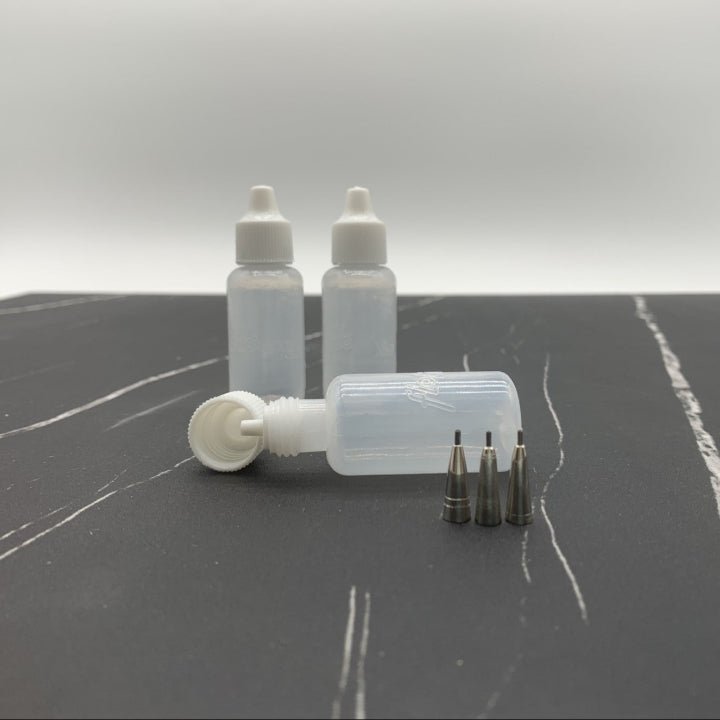 Liquitip Plastic Squeeze Bottles - Pack of 3