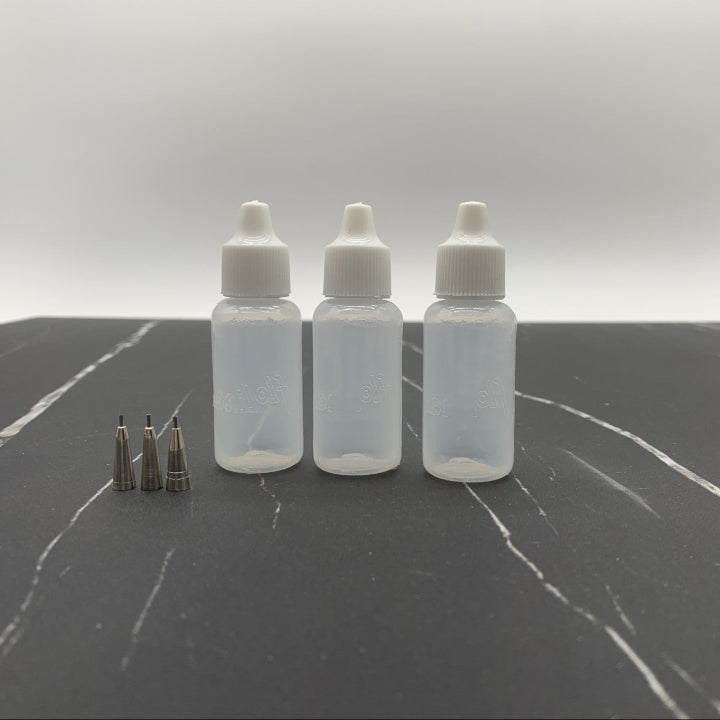 Liquitip Plastic Squeeze Bottles - Pack of 3