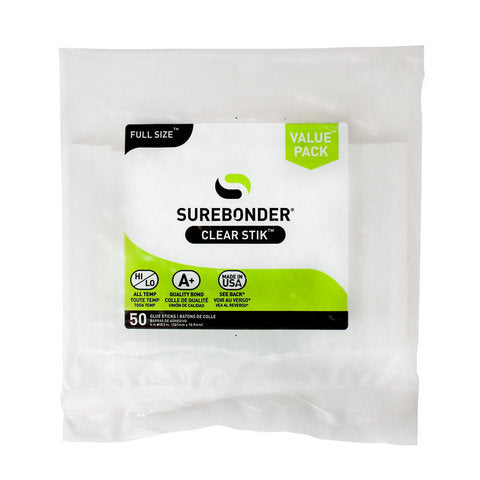 Surebonder FPC All Temp Regular Hot Glue Sticks Pack- 4"