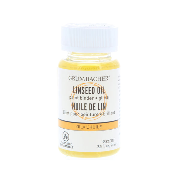 Grumbacher Linseed Oil 2oz
