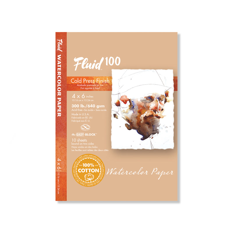 Fluid 100 Watercolor Blocks - Cold Press