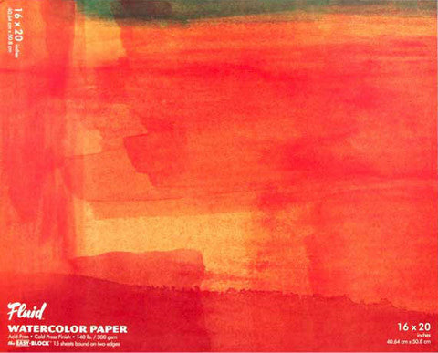 Fluid Watercolour Blocks - Cold Press