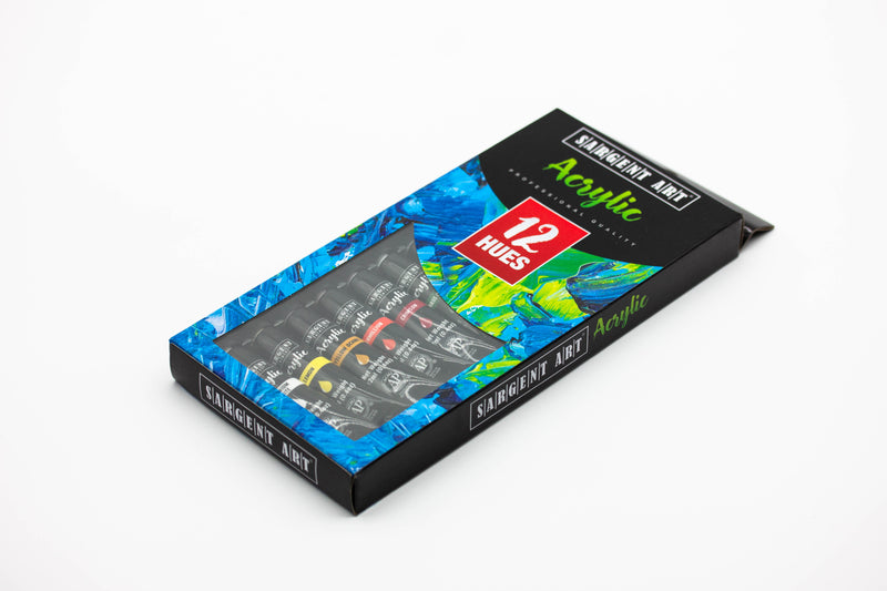 Sargent Art Paint Sets (12 x 12ml) - Acrylic