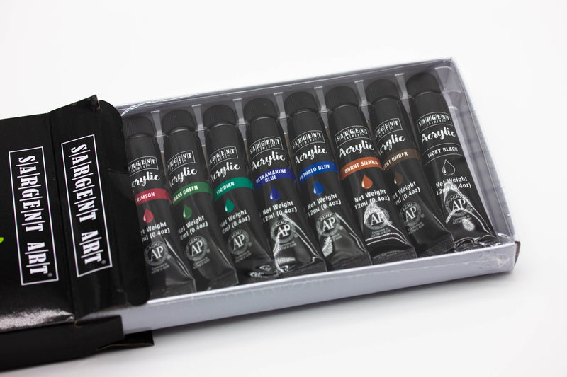 Sargent Art Paint Sets (12 x 12ml) - Acrylic