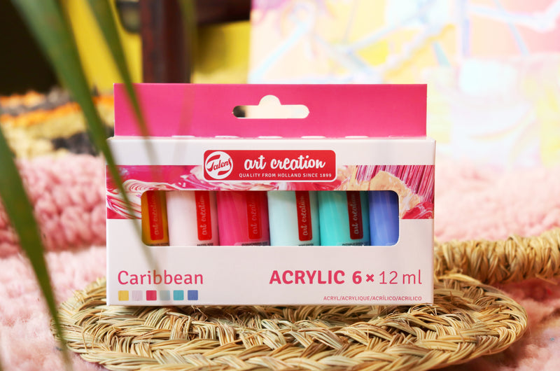 Talens Art Creations Acrylics - Caribbean Set 6 x 12ml