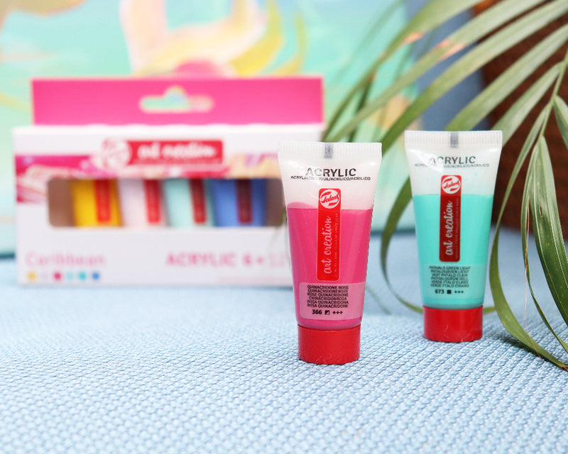 Talens Art Creations Acrylics - Caribbean Set 6 x 12ml