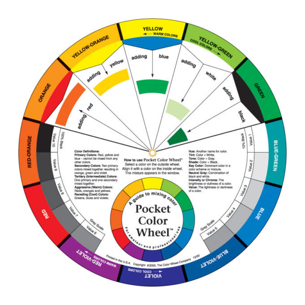 Pocket Colour Wheel 5 1/8"