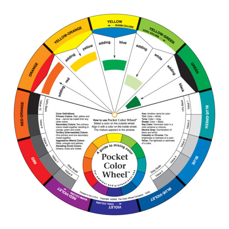 Pocket Colour Wheel 5 1/8"