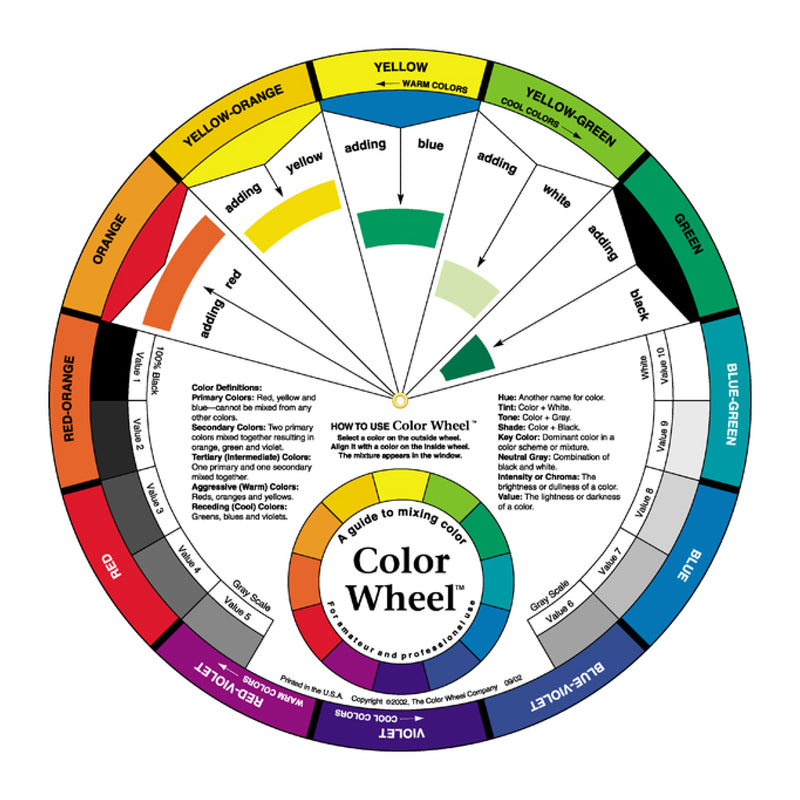 Artists Colour Wheel 9.25"
