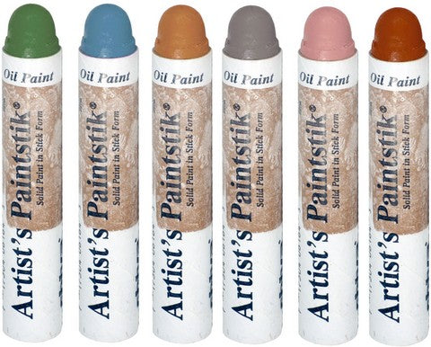 Shiva Oil  Paintstik Traditional colours - set of  6