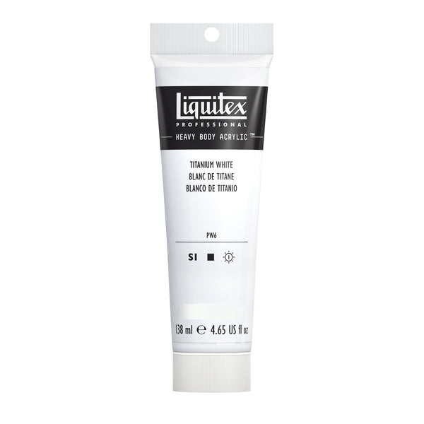 Liquitex Heavy Body Acrylic Titanium White 4.65oz