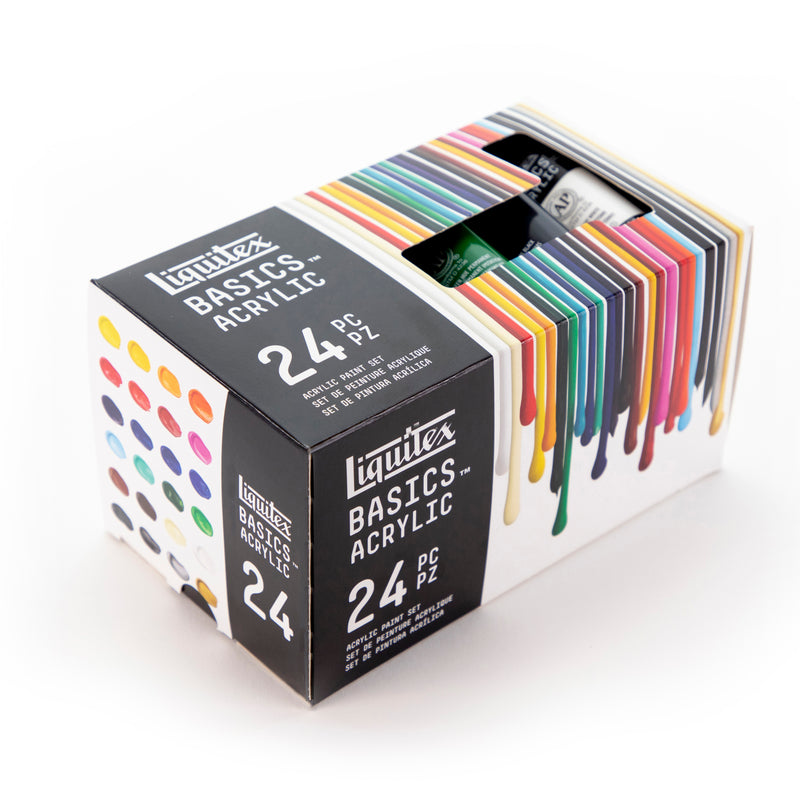 Liquitex Basics Acrylic Color 24x22mL Set
