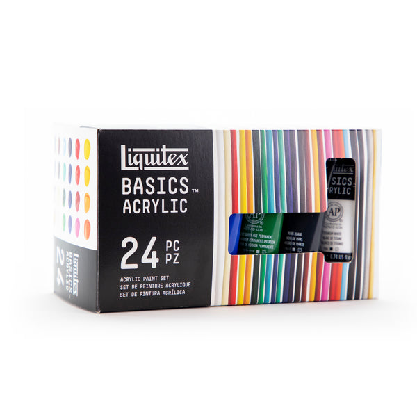 Liquitex Basics Acrylic Color 24x22mL Set