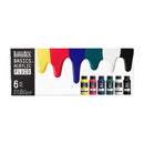 Liquitex Basics Fluid 6 x 118ml Set