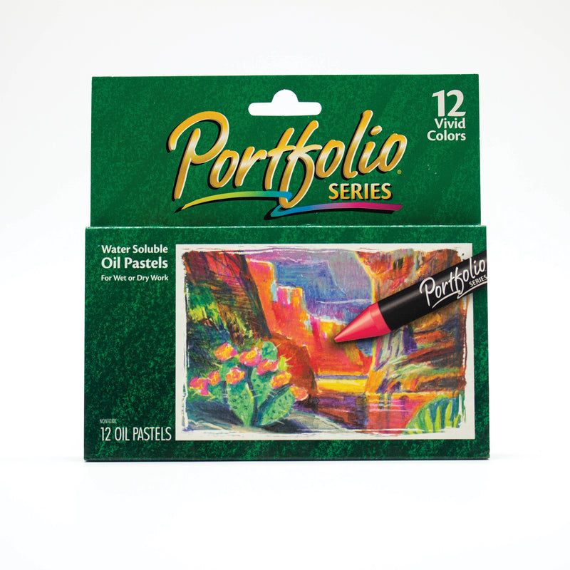 Portfolio Water-Soluble Oil Pastels Set of 12