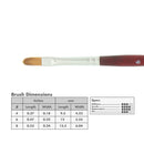 Princeton 3950 Velvetouch Mix Media Brushes