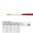 Princeton 3950 Velvetouch Mix Media Brushes