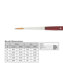 Princeton 3950 Velvetouch Mix Media Brushes