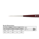 Princeton 3950 Velvetouch Mix Media Brushes