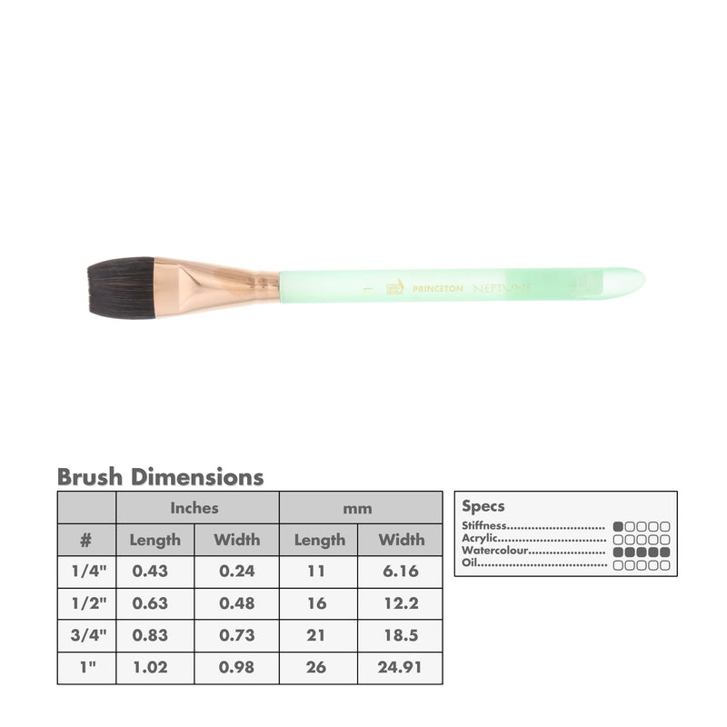 Princeton 4750 Series Neptune Watercolour Brushes