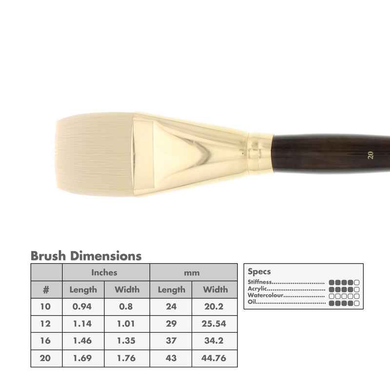 Princeton 6300 Dakota Synthetic Brushes